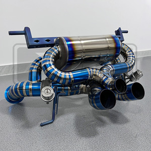 Sistema de Escape de Alto Rendimiento con Válvula de Aleación de Titanio para <span class=keywords><strong>Lamborghini</strong></span> Aventador LP700-4 LP740-4 LP750-4 <span class=keywords><strong>SVJ</strong></span> 6.5 V12 Catback, Disponible en Stock - Product Image 1