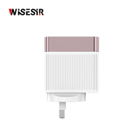Bloc chargeur USB-C GaN 65W WISESIR avec prise en charge PPS OTP & OVP pour la charge rapide des 17 Pro Max, adaptateur de voyage
