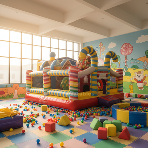 Château <span class=keywords><strong>gonflable</strong></span> commercial en PVC à thème bonbons, très populaire, pour enfants, <span class=keywords><strong>aire</strong></span> <span class=keywords><strong>de</strong></span> <span class=keywords><strong>jeux</strong></span> <span class=keywords><strong>gonflable</strong></span>, <span class=keywords><strong>location</strong></span> pour fêtes en extérieur - Product Image 3