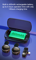 Nouveau microphone cravate sans fil avec suppression du bruit, autonomie de 30 heures, système de microphone cravate sans fil pour iOS et Android