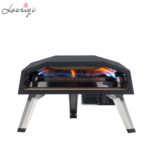 <span class=keywords><strong>Four</strong></span> à <span class=keywords><strong>pizza</strong></span> portable en acier inoxydable 2026, petit modèle 12-16 pouces, pour cuisson intérieure et extérieure, idéal pour grillades au gaz - Product Image 1