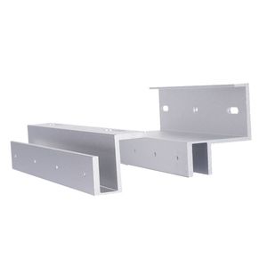 Serrure magnétique pour porte en verre, durable, portable, facile à installer, avec support de fixation facile à installer, <span class=keywords><strong>L</strong></span>/<span class=keywords><strong>U</strong></span>/plaque - Product Image 4