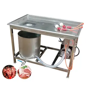 Commercial manual meat marinade inject machine salt brine injector manual saline injecting machine