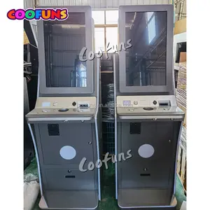 32 inch Game Cabinet Curved / Vertical Touch Monitor Electronic Gaming Equipment Metal Cabinet