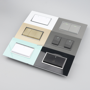 Apagadores Luz Cristal Acrílico American Us Switch en Interruptores de Pared y Enchufe Interruptores 110V Apagadores De Pared Luz - Product Image 4