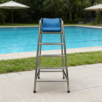 Chaise de sauveteur en acier inoxydable de haute qualité pour piscine, équipement de sauvetage, tour d'observation – Fournisseur direct usine