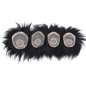 Prótesis Capilar Masculina 60-<span class=keywords><strong>Web</strong></span> Recurve Biological Edge, Cabello Humano 100%, Tejida a Mano, Lisa, Invisible, Sin Costuras, Realista y Transpirable - Product Image 1