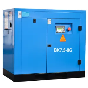 NEWS 2023 7.5 kw 10HP 145 psi air compressors rotary 8 bar 7.5 HP compressor screw air compressors