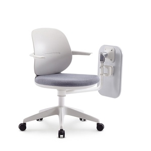 Ergonomic Fabric Conference Room Folding <b>Chair</b> Stackable Foldable Training Office <b>Chair</b> With Writing <b>Pad</b> - Product Image 6