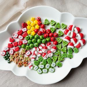 Jingdezhen Großhandel Hochtemperatur-gebrannte Keramikperlen für Bekleidungsherstellung Herbst Winter Bestseller Frischer Stil Weihnachten - Product Image 4