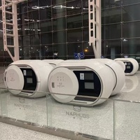 Capsule de Sommeil Portable au Design Avancé pour Aéroports, Capsule de Sommeil Luxe Miniature pour Zone de Repos Temporaire