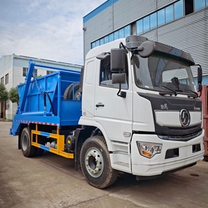Camion benne basculante diesel Shacman de Chine avec bras oscillant, capacité de 4m³, 5m³, 6m³, 7m³, 8m³ - Product Image 2