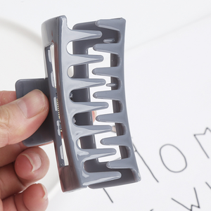 Accessoires pour <span class=keywords><strong>cheveux</strong></span> pour femmes de 8,5 cm, bloc carré en caoutchouc ABS laqué, pinces à <span class=keywords><strong>cheveux</strong></span> élégantes avec matériau plastique - Product Image 6