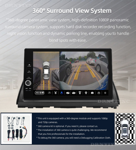 Radio de Coche Android 12 de 11.5 Pulgadas, Estéreo para Coche con CarPlay, Android Auto, Cámara de 360 Grados, Navegación GPS, Pantalla Táctil para Honda Odyssey <span class=keywords><strong>2022</strong></span>-2025 - Product Image 5