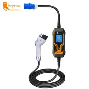 Chargeur de voiture électrique portable Feyree 7KW, prise de type 1, monophasé 32A avec câbles de charge de 5 m, station de recharge de voiture électrique avec prise d'entrée CEE 3 broches 32A - Product Image 2