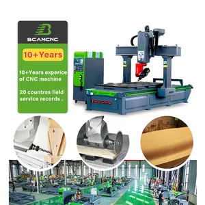 5 Assige Cnc Router Machine Hout Cnc Hout Router Gebruikt In Boot Mould Making