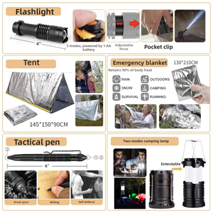 Kit <span class=keywords><strong>de</strong></span> <span class=keywords><strong>survie</strong></span> médicale d'urgence personnalisé, kit <span class=keywords><strong>de</strong></span> premiers secours <span class=keywords><strong>de</strong></span> <span class=keywords><strong>survie</strong></span> <span class=keywords><strong>de</strong></span> 72 heures pour l'extérieur - Product Image 5