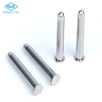 Vis de positionnement hexagonale en acier inoxydable usinée CNC, à rivetage, pour trou aveugle, marque QLD