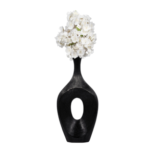 Vaso decorativo in ceramica con taglio aperto per l'arredamento del soggiorno, camera da letto, ufficio, scrivania, tavolo - Product Image 4