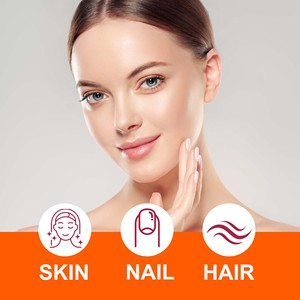 Gomitas de Alta Calidad para Glúteos y Caderas con Colágeno Bovino, Sabor a Melocotón, Favorecen la Salud de la Piel, Uñas y Cabello, Crean una Forma de Cadera Tipo Melocotón - Product Image 4