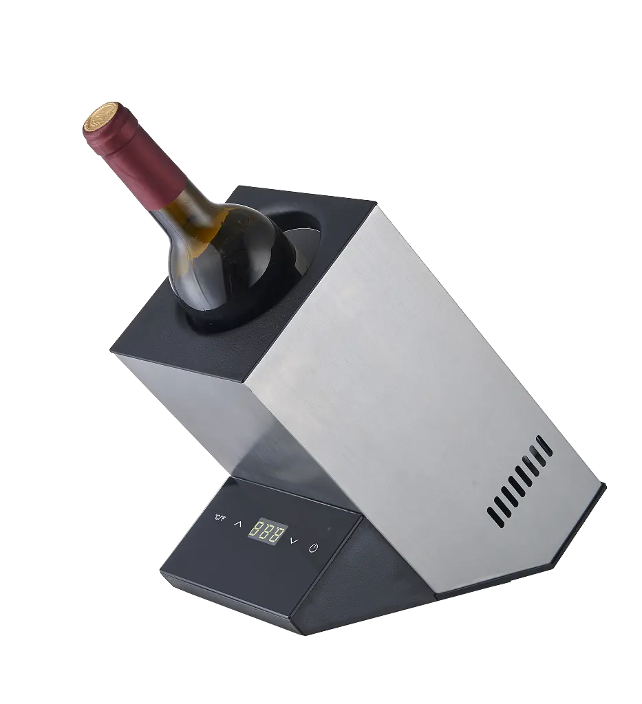 Home Appliance  Stainless Steel housing 12V Portable bottle wine Cooler Chiller Fridge