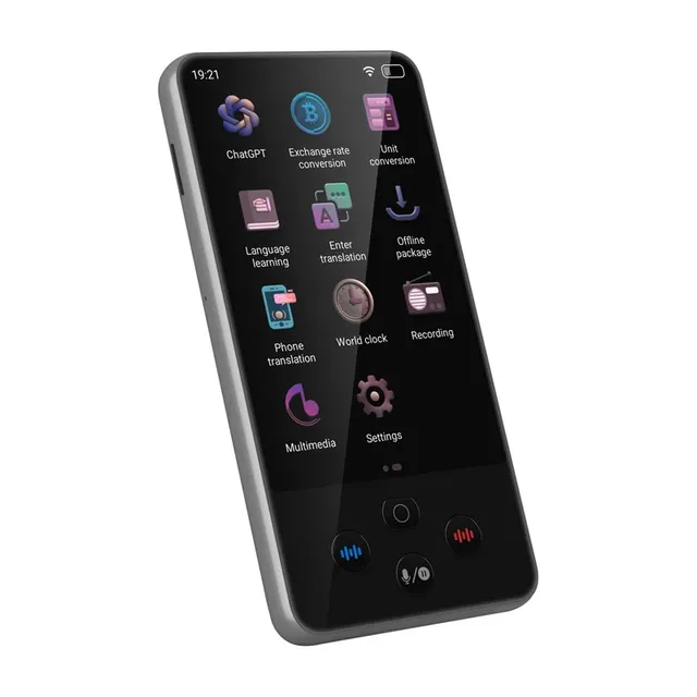 Portable Voice Translator S85 Pro WiFi 138 Languages Online/Offline Smart Recording ChatGPT Photo Group Translation IPS Display