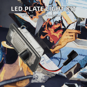 Efisien 2 buah lampu pelat nomor LED <span class=keywords><strong>2835</strong></span> untuk mobil truk SUV tahan air Canbus tanpa kesalahan - Product Image 5