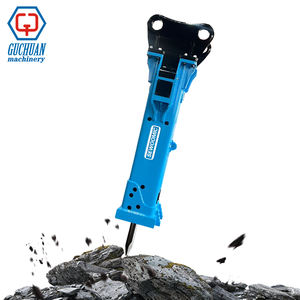Sistem Hidrolik Full Cover Guchuan <span class=keywords><strong>Hydraulic</strong></span> Breaker <span class=keywords><strong>Rock</strong></span> Hammer MS700 GHB230 untuk Excavator 28-35 ton, Breaker Excavator Digger - Product Image 1