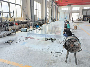 Jardín familiar Acrílico Ventana Fibra de vidrio <span class=keywords><strong>Sobre</strong></span> <span class=keywords><strong>el</strong></span> suelo Piscina <span class=keywords><strong>Cielo</strong></span> al aire libre Acrílico <span class=keywords><strong>a</strong></span>éreo Piscina transparente - Product Image 5