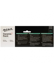 Juego de Pintura Líquida Cerámica Mont Marte, 6 Piezas x 20 ml - Product Image 3