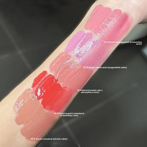 Nouveau gros pincement liquide Rouge beauté Blush couleur unique lèvres et joue double usage formule liquide naturelle pas de tests sur les animaux - Product Image 4