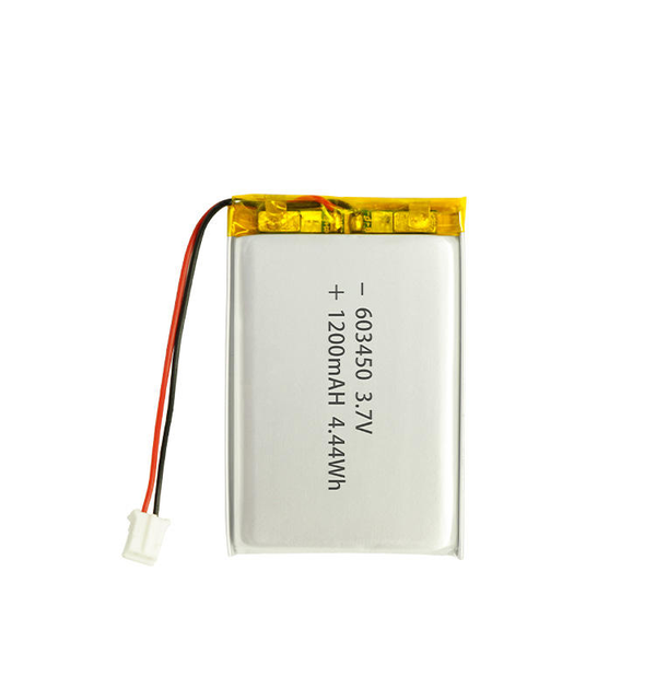 BW 603450 Lipo 3.7v 1200mAh Li-Polymer Battery Pouch Rechargeable Lithium Cell Battery for Electronic Devices
