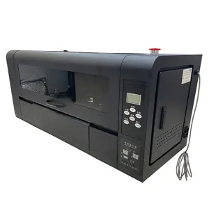 A3 Mini rouleau à rouleau imprimante Dtf or argent film impression Dtf fourni imprimante à jet d'encre XP600 encre pigmentée support après vente