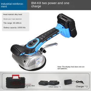 Machine à poser les carreaux en céramique sans fil NEOBRISKEN, vibrateur de carrelage sans fil, ventouse universelle portable N203 Brushless L - Product Image 5