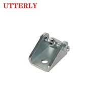 Support de fixation universel rotatif pour pendule UTT1002 en acier au carbone galvanisé, catégorie : Serre-câbles