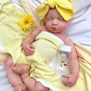 <span class=keywords><strong>Poupée</strong></span> Reborn en Silicone Intégral de 20 Pouces, Prête à l'emploi, Vente Directe Usine, Maquillage et <span class=keywords><strong>Coiffure</strong></span> Personnalisables, Accepte les Petites Séries Personnalisées, CE CPC - Product Image 2