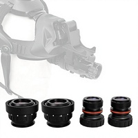 Lensa Asferis Resolusi Tinggi untuk Penglihatan Malam Hari, Eyepiece & Objective untuk Perakitan PVS14 PVS31 NVG