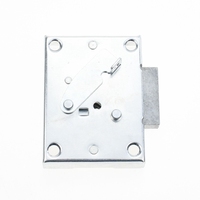Serrure à levier mécanique haute sécurité YH1250 à 7 leviers en alliage de zinc avec clé en laiton pour coffres-forts certifiée ISO9001:2008
