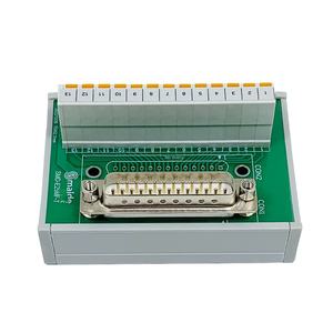 Bloc de bornes à vis D-SUB 25 broches avec interface DB, en cuivre étamé, pour carte <span class=keywords><strong>PCB</strong></span>, 24VDC, enfichable en ligne, 26-12 AWG, 1A max. en courant continu - Product Image 2