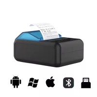 JINGXIN Printer termal portabel 58mm, kertas penerimaan termal kode 2D grosir