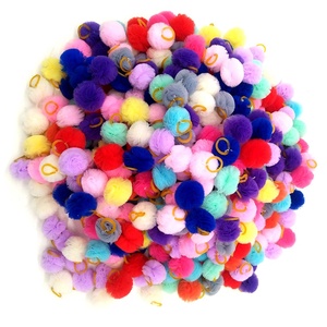 Renkli Pet küçük lastik bantlar yavru kedi bakım aksesuarları köpek saç fiyonkları - Product Image 3