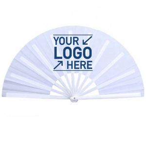 Abanico Chino Grande de Bambú Rojo, con Sonido Fuerte, Plegable, Opción de Logotipo Personalizado, Regalo para Festivales, Artículos Promocionales para Fiestas - Product Image 2