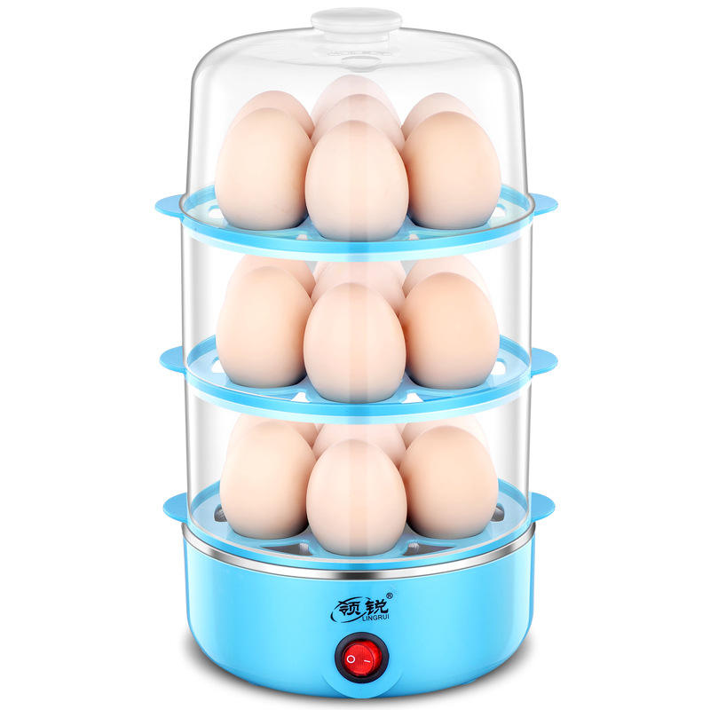 ดีไซน์สามชั้นสีน้ำเงิน (ไม่รวมชามขนาดเล็ก)