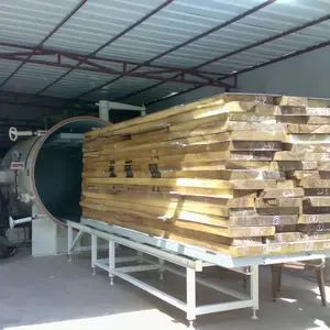 Camera di essiccazione in legno di grande capacità per mobili con serbatoio sottovuoto