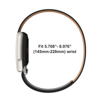 Gelang Jam Tangan Sport OEM Tali Kulit Kustom dengan Logo untuk Whoop Band 5.0 Peak 5 Life MG ECG Who Cares Im Already Late Life
