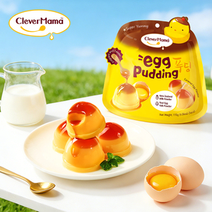 Clever Mama 115g Gelatina y Pudín con Sabor a Huevo Caramelo para Camping - Product Image 2