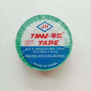 Electrical Insulating Tape Colored PVC 12mm X 10m High Adhesion For Wire Bundling And Repair - Product Image 2
