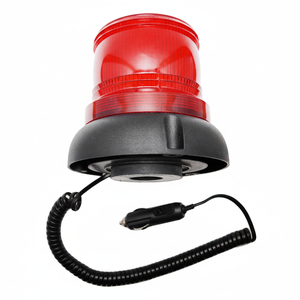 Ileritraffic Magnetic/Permanent Mount Double Xenon Strobe Beacon IP65 Protection 12V/24V Compatibility Cigarette Lighter Plug - Product Image 2