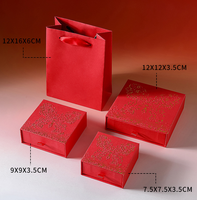 Boîte de rangement rigide haut de gamme pour bijoux, écologique, étanche et réutilisable, pour bagues, boucles d'oreilles, colliers, broches, lunettes - En stock