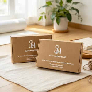 Custom Kraft Paper Mailer <b>Box</b> White Logo Printed Corrugated <b>Shipping</b> Airplane <b>Box</b> For Cosmetic Packaging - Product Image 1